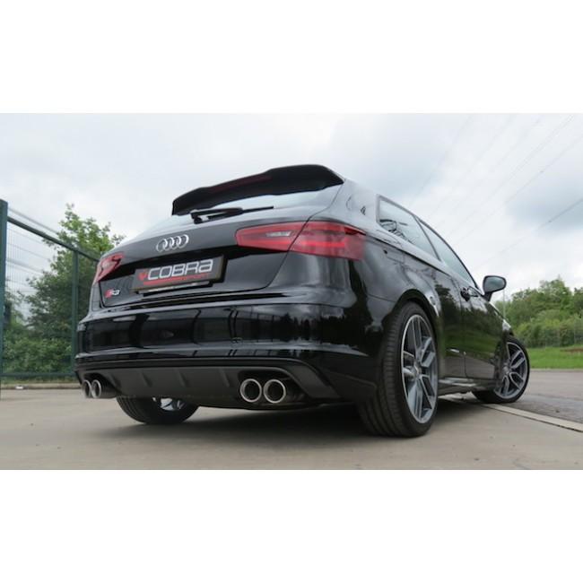 Cobra Sport Audi S3 (8V) 3 Door (Non-Valved) (13-17) Turbo Back Performance Exhaust
