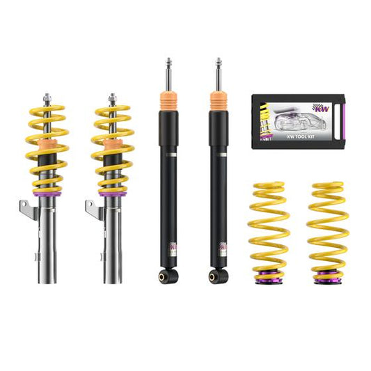 Audi S3 8V - KW Coilovers V2 inox (incl. deactivation for electronic dampers)