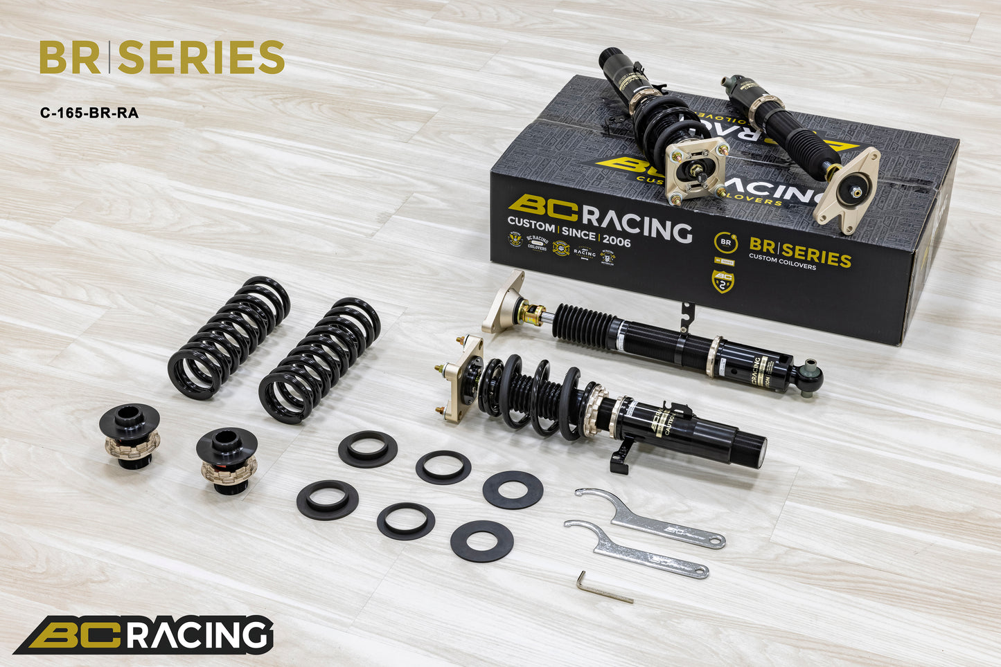 BC Racing (BR Series) Coilovers BMW 1 Series F20 (11-19) (5-Bolt Top Mount)