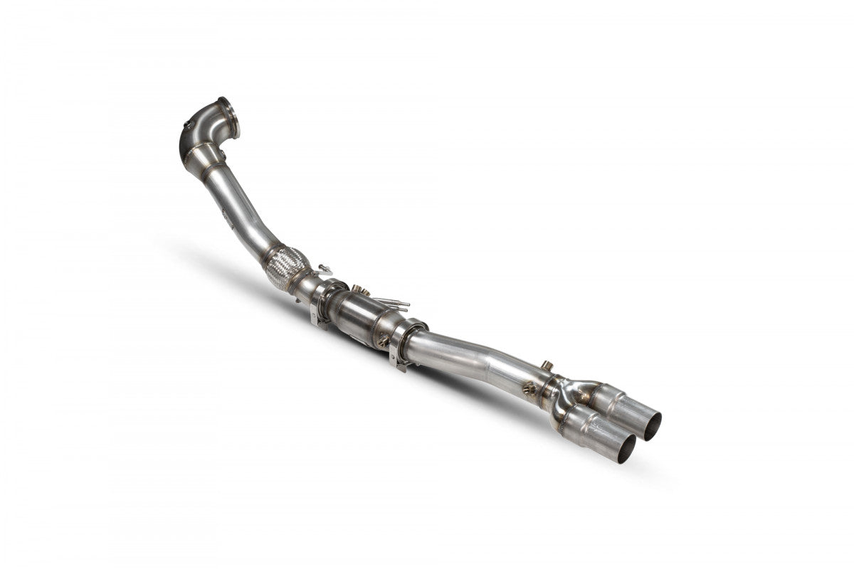 Scorpion Audi RS3 (8V) Saloon / Sedan Downpipe (Sports-Cat / De-Cat)