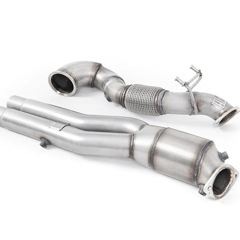 Milltek Audi RS3 (8Y) Saloon / Sedan Large-bore Downpipe and Hi-Flow Sports-Cat (OPF / GPF Models 2021-2023)