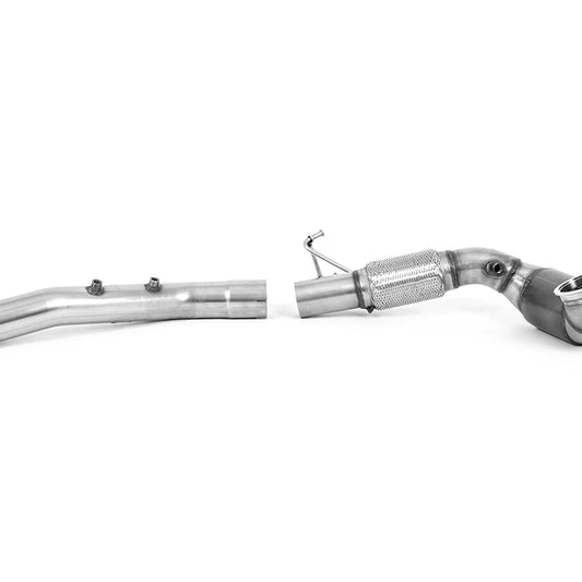 Milltek Volkswagen Golf MK8 GTI (245PS OPF/GPF Equipped Models Only) Large Bore Downpipe and Hi-Flow Sports Cat Exhaust