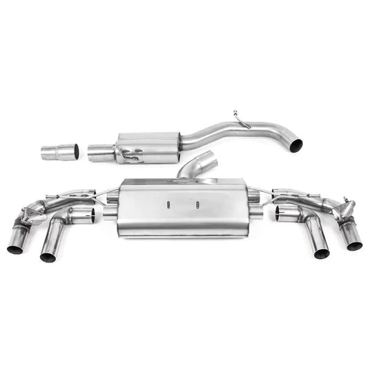 Milltek Volkswagen Golf MK8 R 2.0 TSI 320PS (GPF Equipped Models Only) Particulate Filter-back Exhaust