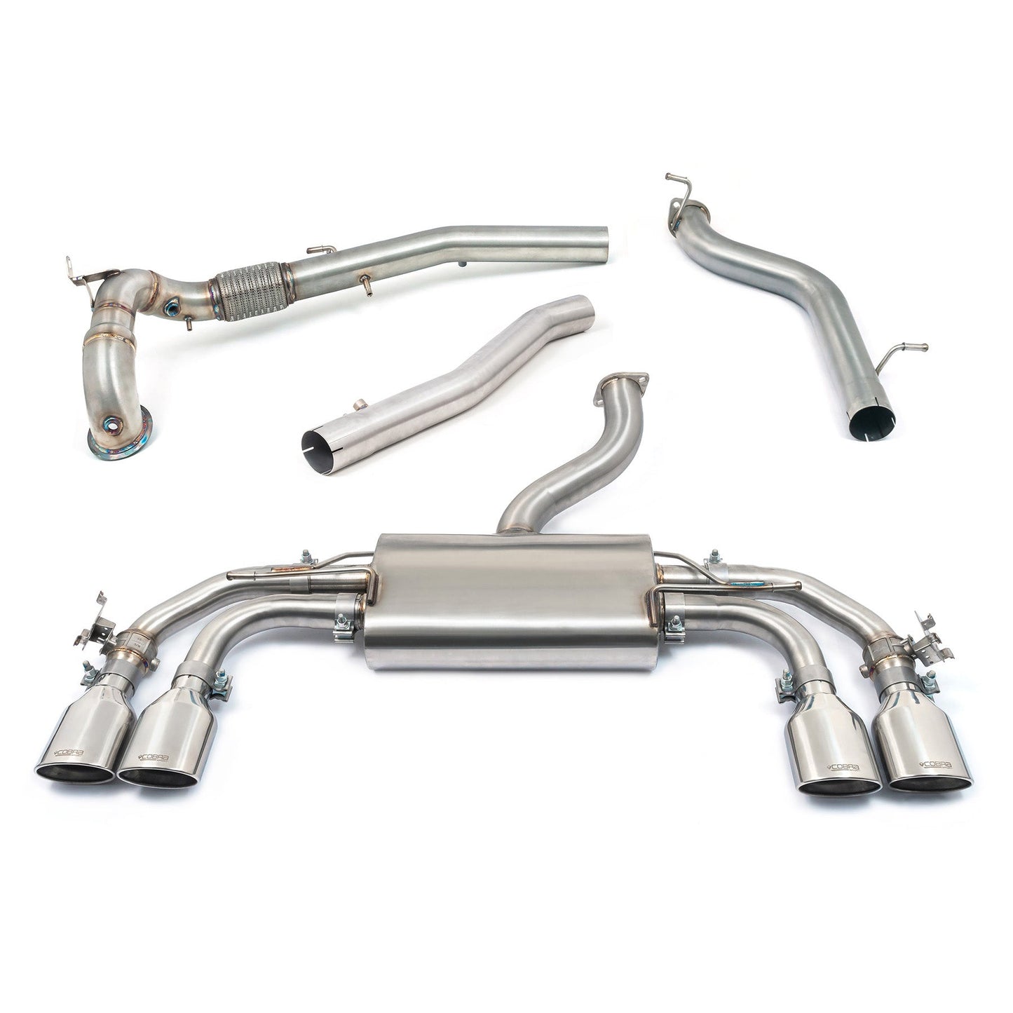 Cobra Sport Audi S3 (8Y) 5 door Sportback Valved Turbo Back Performance Exhaust