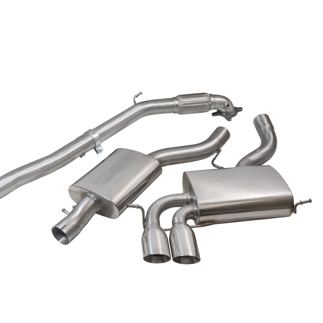 Cobra Sport Audi S3 (8P) Quattro (3 Door) Turbo Back Performance Exhaust