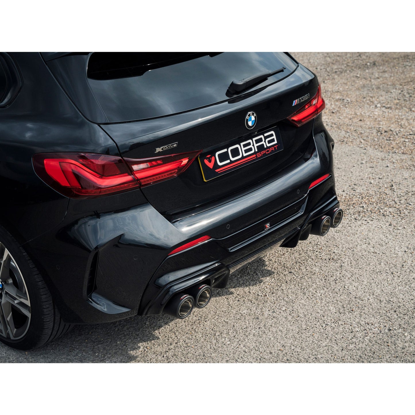 Cobra Sport BMW M135i (F40) Quad Exit GPF/PPF Back Non-Valved Race Box Delete M3 Style Performance Exhaust