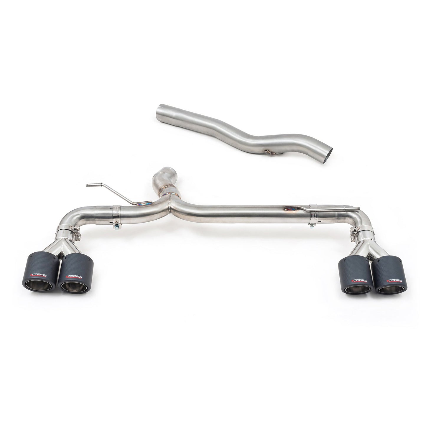 Cobra Sport BMW M135i (F40) Quad Exit GPF/PPF Back Non-Valved Race Box Delete M3 Style Performance Exhaust