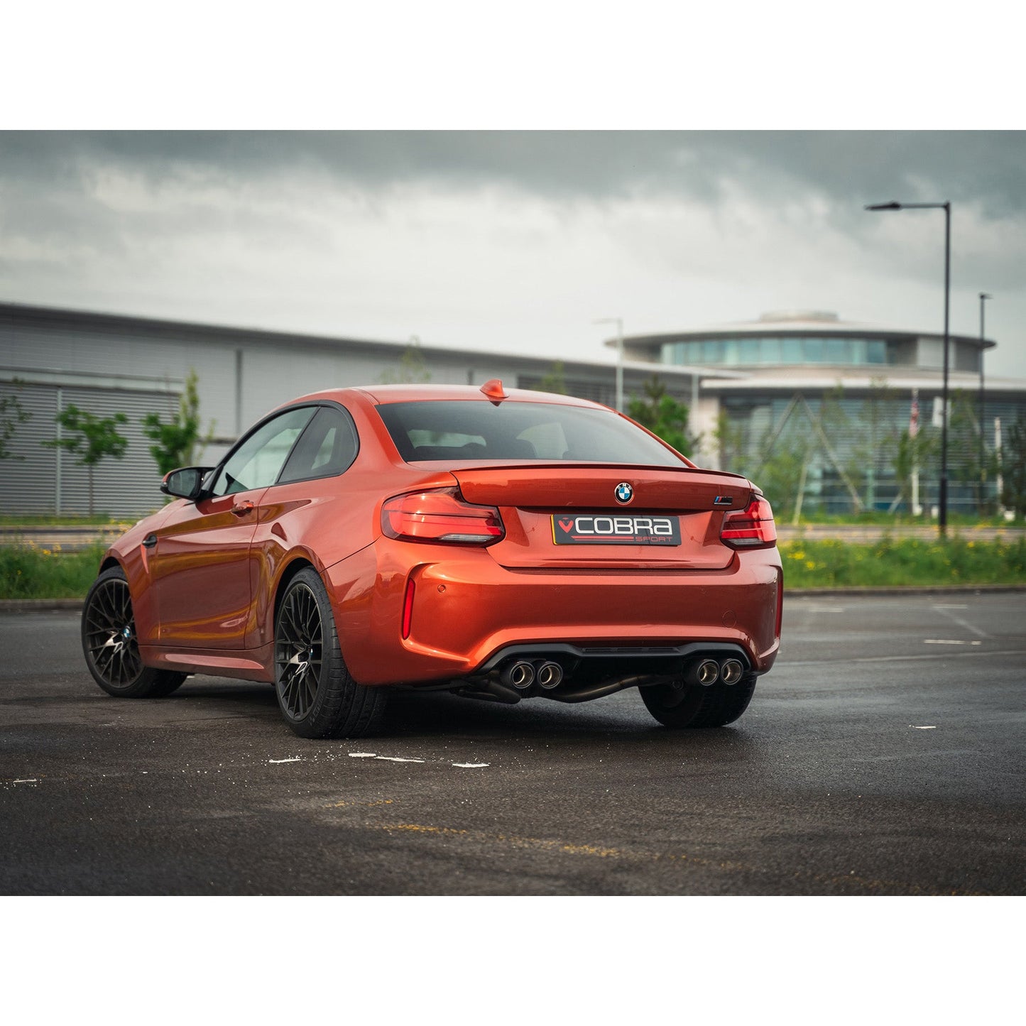 Cobra Sport BMW M2 Competition Venom Race Rear Axle Back (Back Box Delete) Performance Exhaust