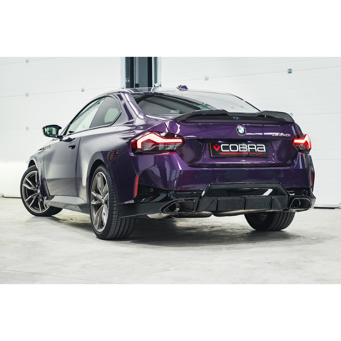 Cobra Sport BMW M240i (G42) (21>) Venom Race Rear Axle Back (Back Box Delete) Performance Exhaust