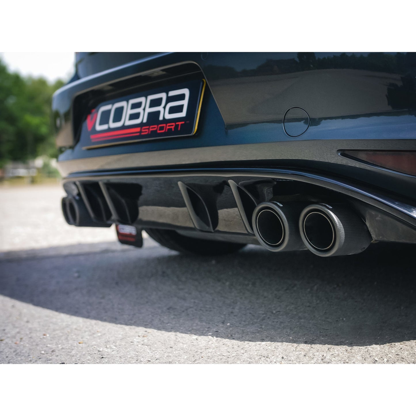 Cobra Sport VW Golf GTI (Mk7) 2.0 TSI (5G) (12-17) Quad Exit Venom Box Delete Race Cat Back Golf R Style Performance Exhaust