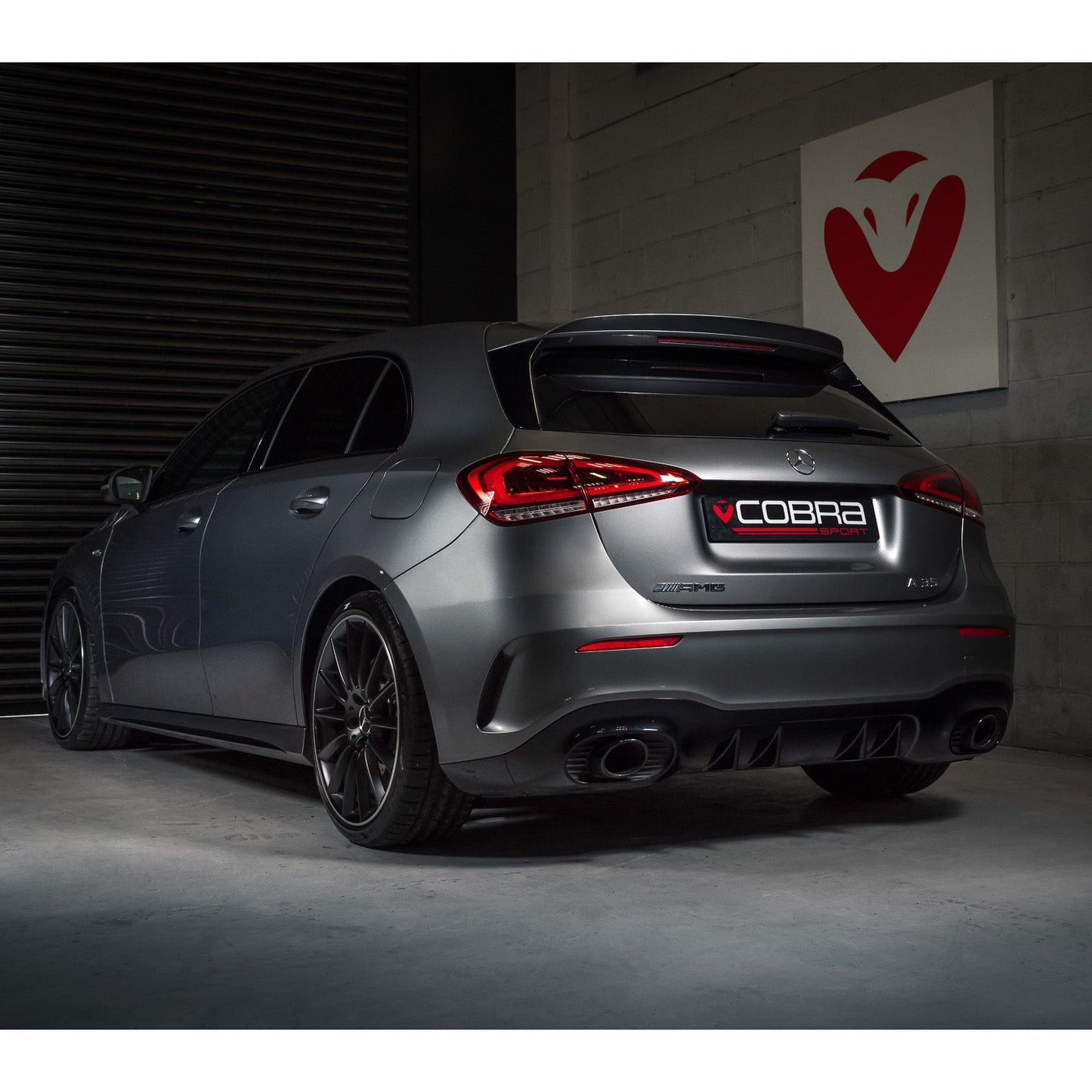 Cobra Sport Mercedes-AMG A 35 GPF Back Box Delete Race Rear Performance Exhaust