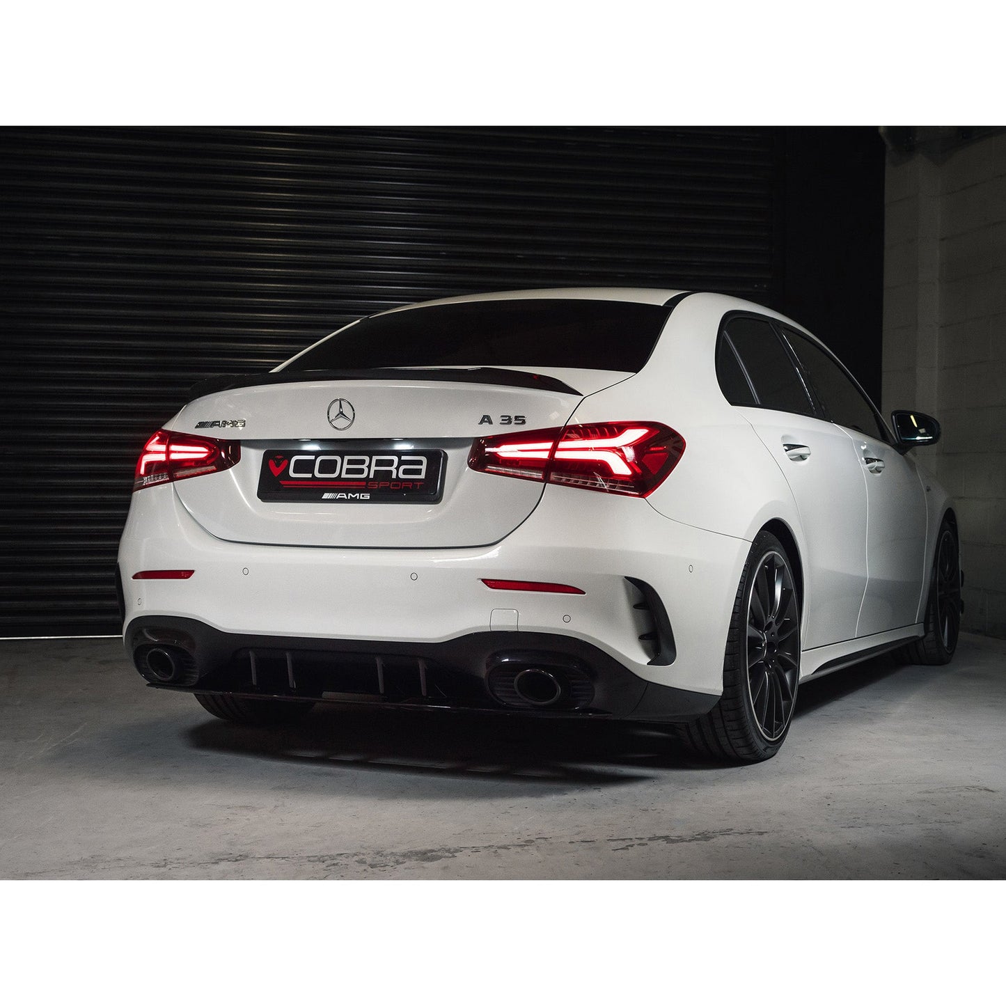 Cobra Sport Mercedes-AMG A 35 Saloon PPF Delete Performance Exhaust