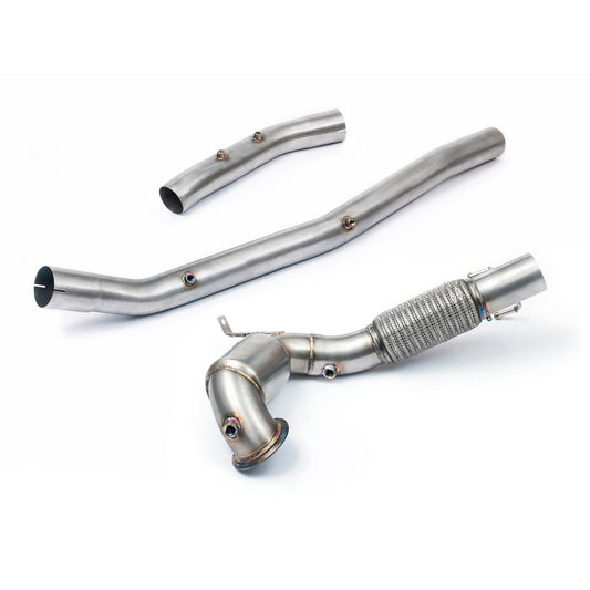 Cobra Sport VW Golf GTI (Mk8) 2.0 TSI (20>) Front Downpipe Sports Cat / De-Cat Performance Exhaust