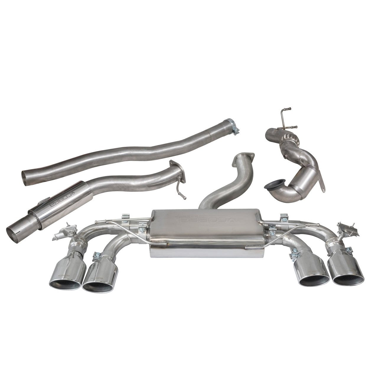 Cobra Sport VW Golf R (Mk7.5) 2.0 TSI (5G) (18-20) Turbo Back Performance Exhaust