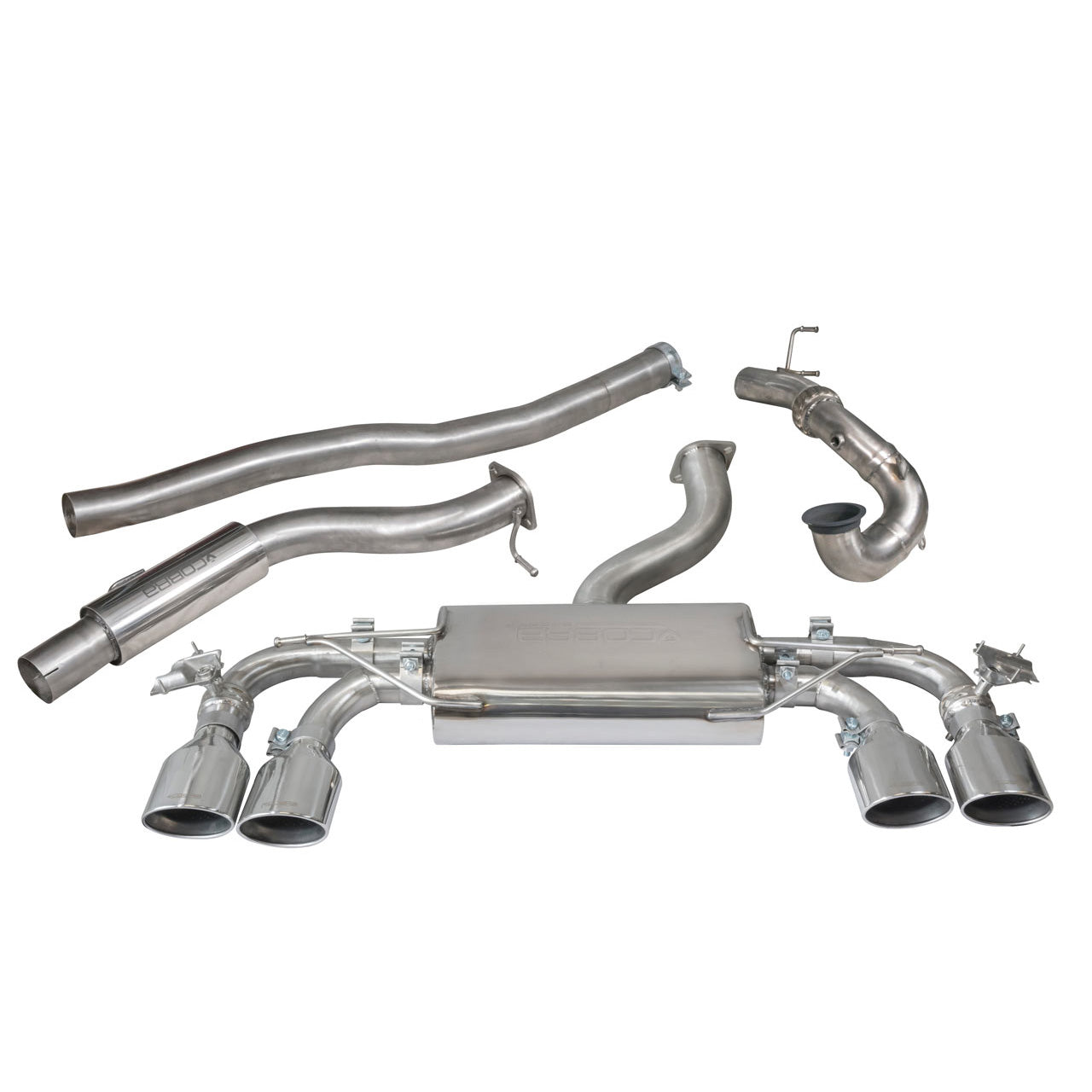 Cobra Sport VW Golf R (Mk7) 2.0 TSI (5G) (12-18) Turbo Back Performance Exhaust