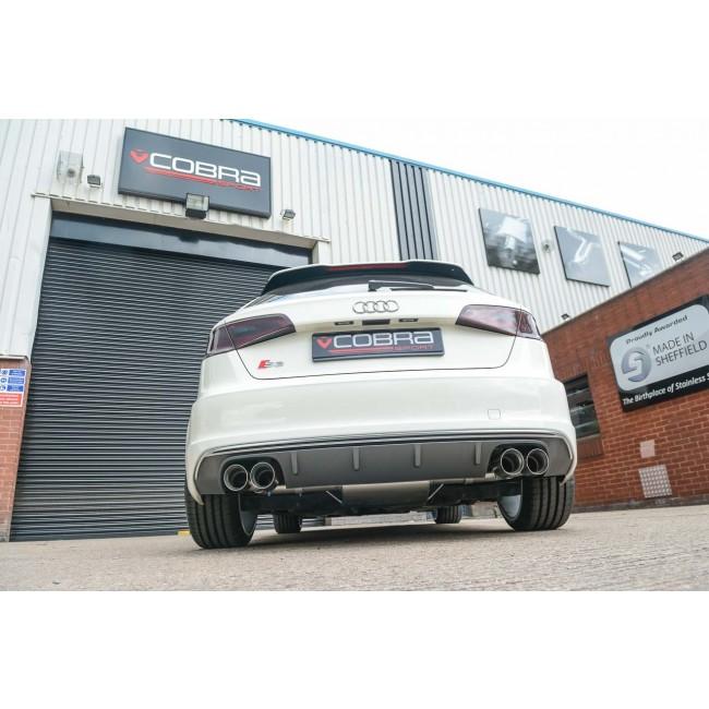 Cobra Sport Audi S3 (8V) 5 Door Sportback (Non-Valved) (13-18) Turbo Back Performance Exhaust