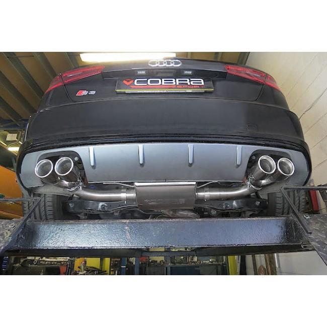 Cobra Sport Audi S3 (8V) 3 Door (Non-Valved) (13-17) Turbo Back Performance Exhaust