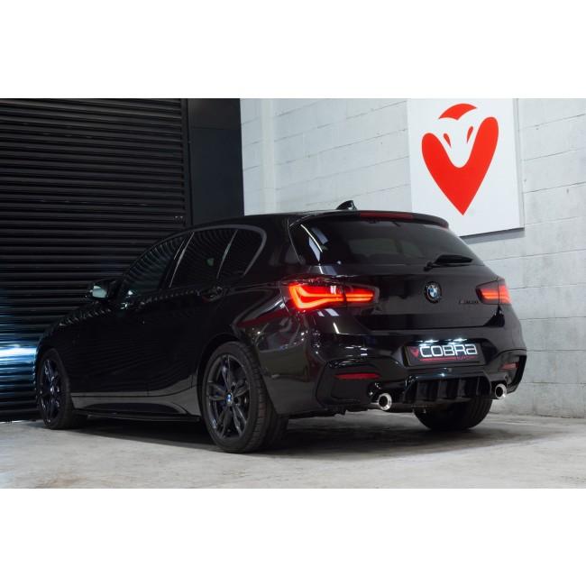 Cobra Sport BMW M140i Exhaust Tailpipes - Larger 3.5" M Performance Tips - Replacement Slip-on OE Style