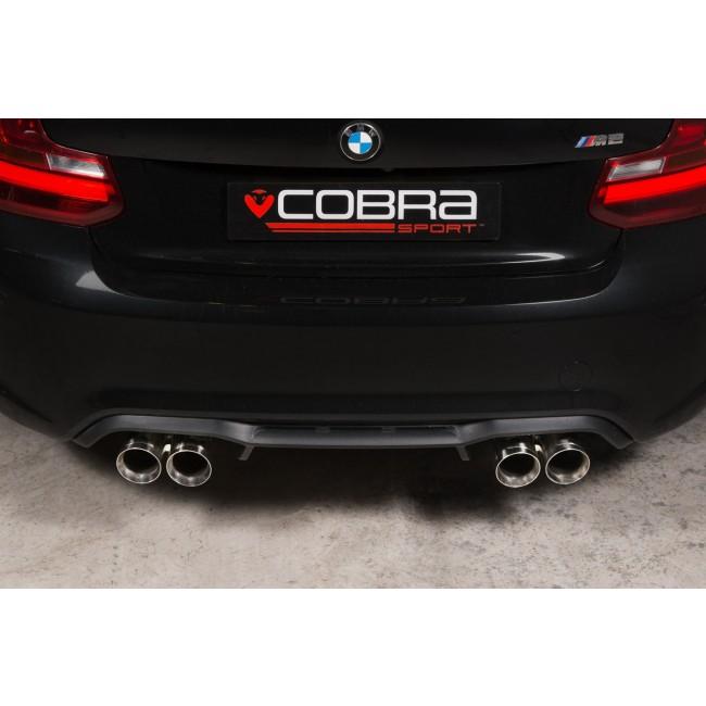 Cobra Sport BMW M2 (F87) Coupe 3" Valved Cat Back Performance Exhaust