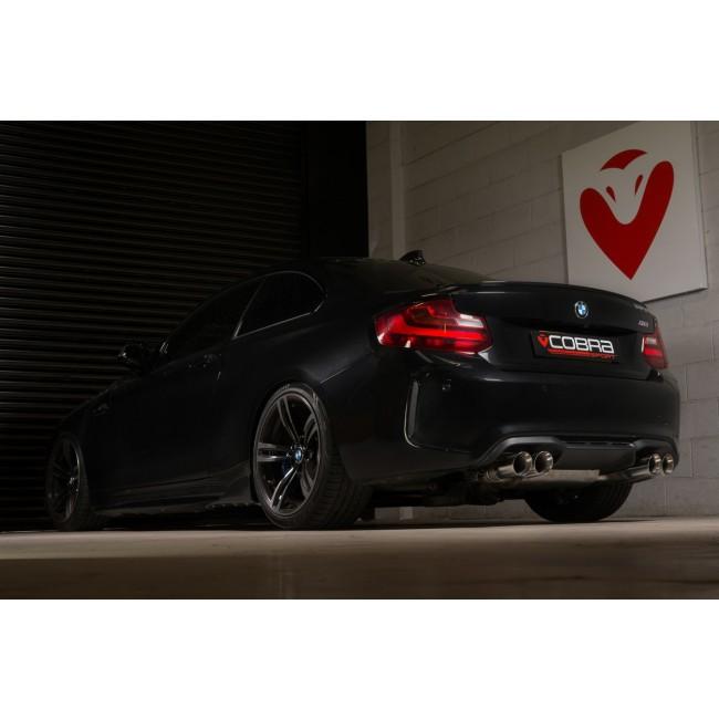 Cobra Sport BMW M2 (F87) Coupe 3" Valved Cat Back Performance Exhaust