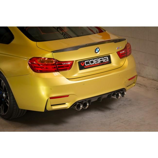 Cobra Sport BMW M4 (F82) Coupe 3" Valved Secondary Cat Back Performance Exhaust