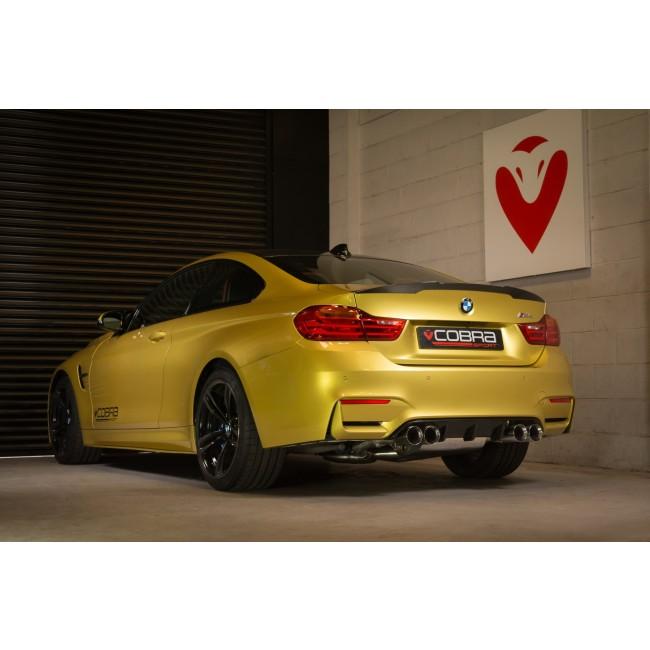 Cobra Sport BMW M4 (F82) Coupe 3" Valved Secondary Cat Back Performance Exhaust