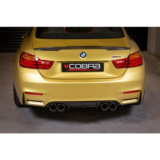 Cobra Sport BMW M4 (F82) Coupe 3" Valved Secondary Cat Back Performance Exhaust