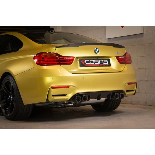 Cobra Sport BMW M4 Competition (F82 LCI) Coupe 3" Valved Secondary GPF Back Performance Exhaust