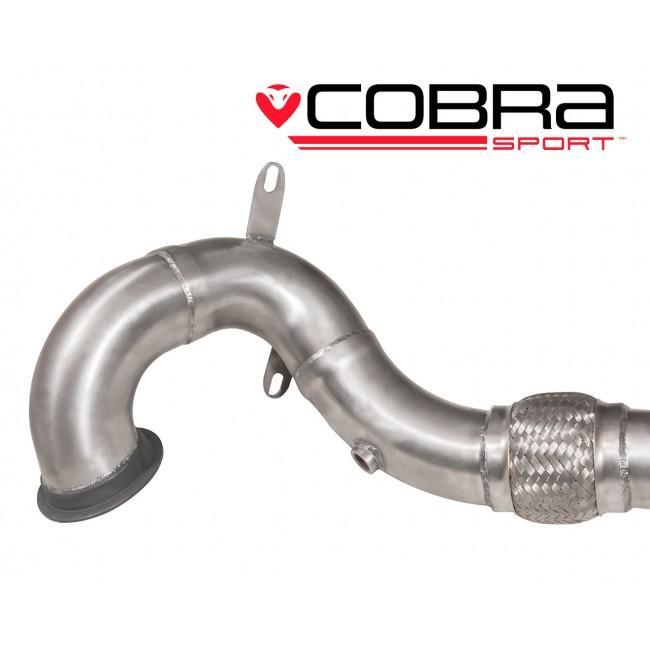 Cobra Sport VW Golf GTI (Mk7.5) 2.0 TSI (5G) (2017-20) Sports Cat / De-Cat Front Downpipe Performance Exhaust