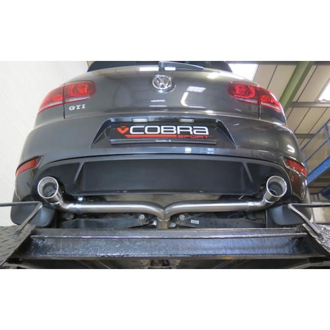 Cobra Sport VW Golf GTI (MK6) 2.0 TSI (5K) (09-12) Venom Box Delete Race Turbo Back Performance Exhaust