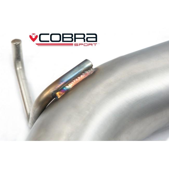 Cobra Sport VW Golf GTI (Mk7) 2.0 TSI (5G) (12-17) Resonator Delete Performance Exhaust