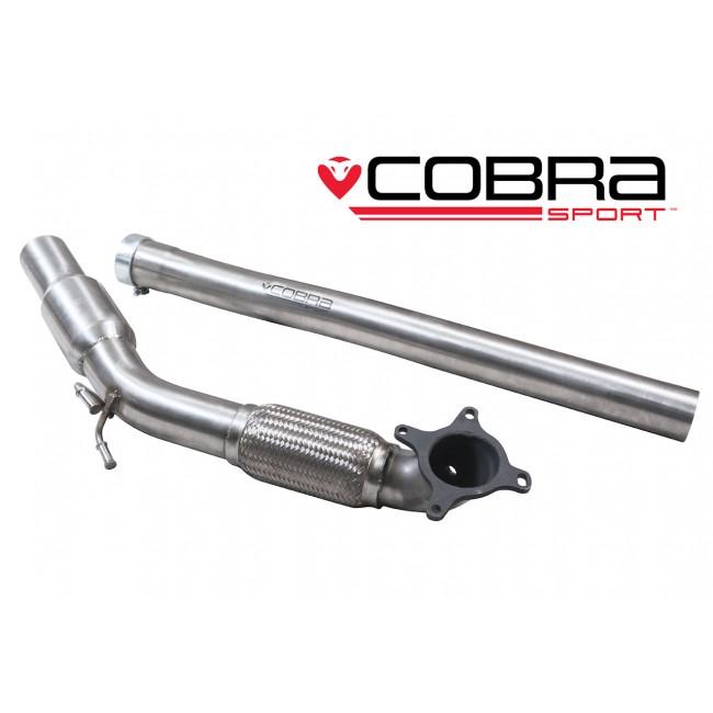 Cobra Sport VW Golf GTI (Mk6) 2.0 TSI (5K) (09-12) Sports Cat / De-Cat Front Downpipe Performance Exhaust